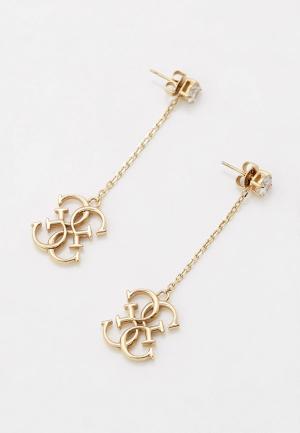 Серьги Guess. Цвет: золотой