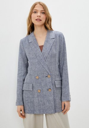Пиджак Jane Sarta. Цвет: синий