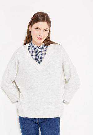 Пуловер Jacqueline de Yong. Цвет: белый
