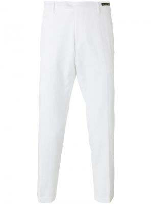 Прямые брюки-чинос Pt01. Цвет: белый