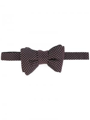 Фактурный галстук-бабочка Tom Ford. Цвет: коричневый