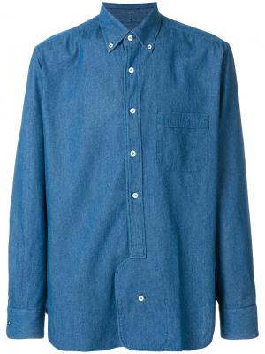 Джинсовая рубашка Loewe. Цвет: синий