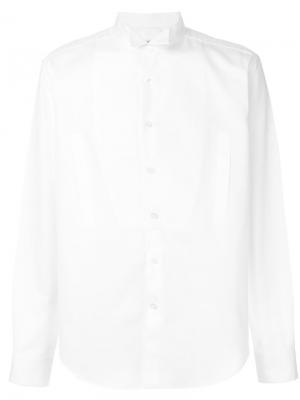 Рубашка с нагрудной панелью Loewe. Цвет: белый