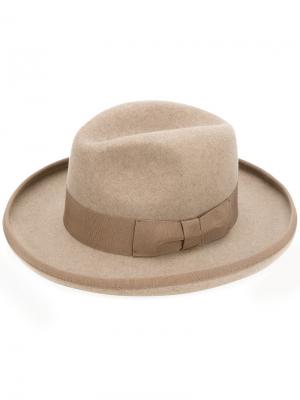 Фетровая шляпа Stella McCartney. Цвет: телесный