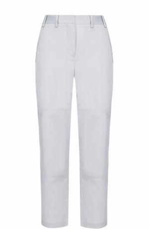 Укороченные расклешенные джинсы с поясом Giorgio Armani. Цвет: серый