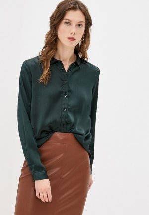 Блуза Jacqueline de Yong. Цвет: зеленый