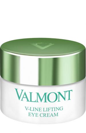 Крем-лифтинг для кожи вокруг глаз V-Line Valmont. Цвет: бесцветный