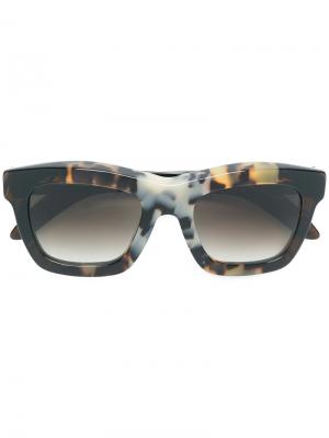 Солнцезащитные очки Mask B7 Kuboraum. Цвет: коричневый