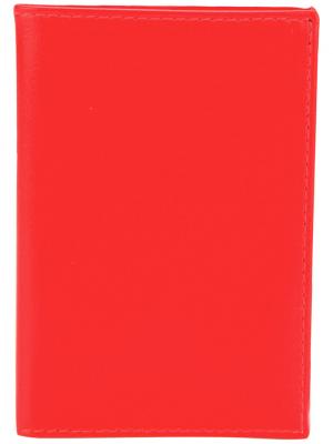 Бумажник дизайна колор-блок Comme Des Garçons Play. Цвет: жёлтый и оранжевый