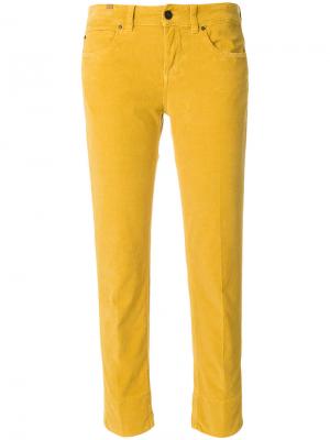 Прямые джинсы Notify. Цвет: жёлтый и оранжевый