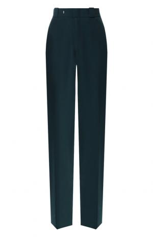 Однотонные брюки со стрелками Vetements. Цвет: зеленый