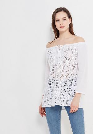 Блуза Fresh Cotton. Цвет: белый