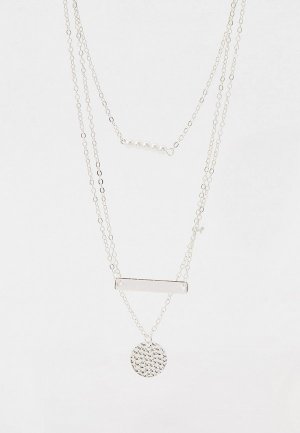 Колье Shine&Beauty. Цвет: разноцветный