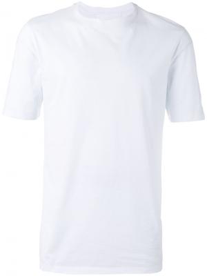 Классическая футболка Helmut Lang. Цвет: белый