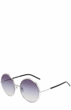 Солнцезащитные очки Marc Jacobs. Цвет: серебряный