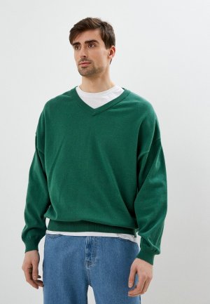Пуловер Befree. Цвет: зеленый