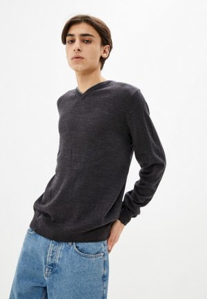 Пуловер J. Hart & Bros. Цвет: серый
