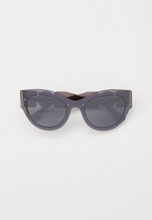 Очки солнцезащитные Versace. Цвет: серый