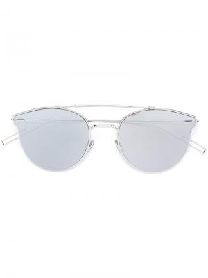 Солнцезащитные очки Pressure Dior Eyewear. Цвет: металлический