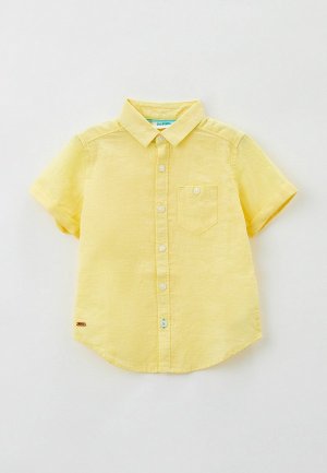 Рубашка Acoola. Цвет: желтый