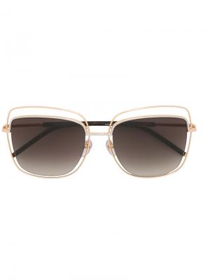 Солнцезащитные очки 9/S Marc Jacobs Eyewear. Цвет: металлический