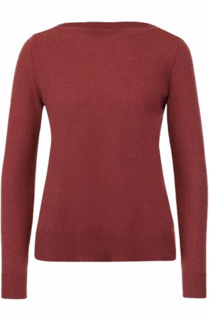 Кашемировый пуловер с вырезом-лодочка Isabel Marant. Цвет: бордовый