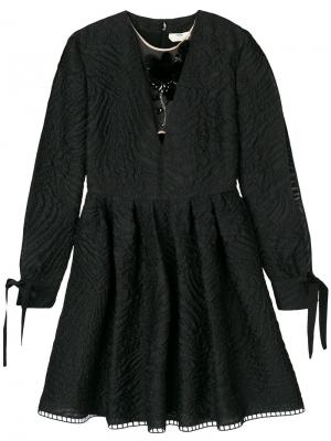 Короткое платье Fendi. Цвет: чёрный