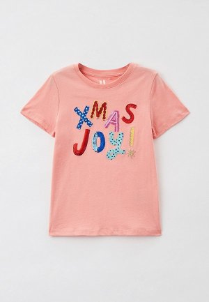 Футболка Cotton On. Цвет: коралловый