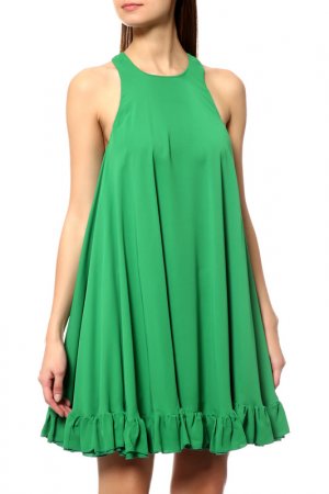 Платье MSGM. Цвет: зеленый