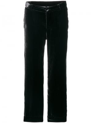 Бархатные пижамные брюки F.R.S For Restless Sleepers. Цвет: чёрный