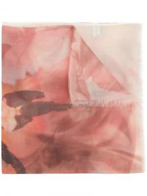 Printed scarf Salvatore Ferragamo. Цвет: телесный