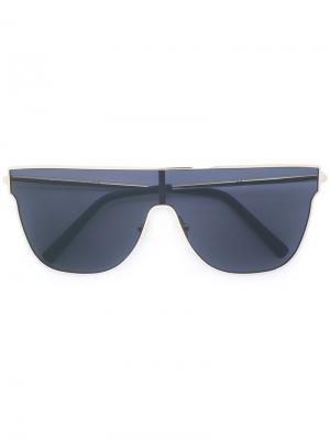 Солнцезащитные очки-авиаторы Retrosuperfuture. Цвет: металлический