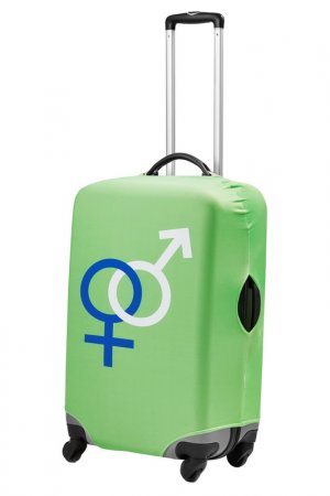 Чехол для чемодана Signature. Цвет: зеленый