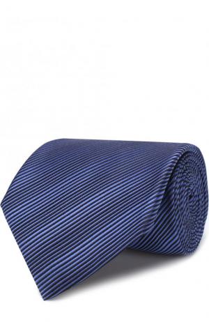 Шелковый галстук Lanvin. Цвет: темно-синий