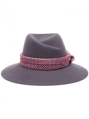 Шляпа Virginie Maison Michel. Цвет: серый