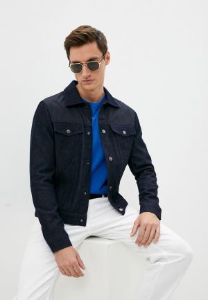 Куртка джинсовая Michael Kors. Цвет: синий