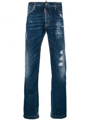 Расклешенные джинсы Dsquared2. Цвет: синий