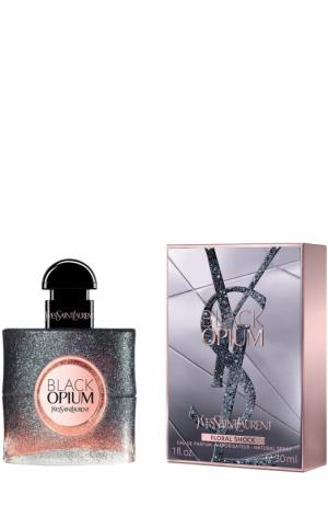 Парфюмерная вода Black Opium Floral Shock YSL. Цвет: бесцветный