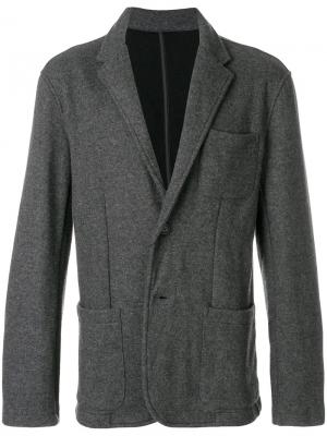 Пиджак мешковатого кроя Michael Kors Collection. Цвет: серый