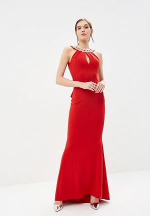 Платье Goddiva. Цвет: красный