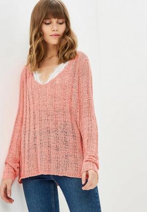 Пуловер Hailys Haily's. Цвет: коралловый