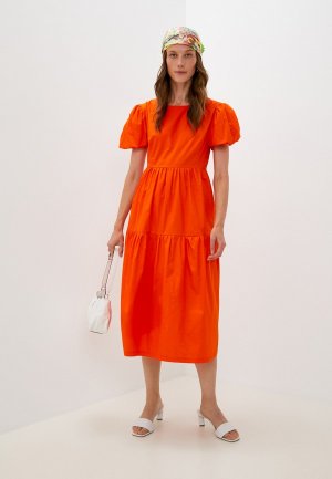 Платье Blissburst. Цвет: оранжевый