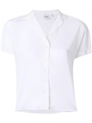 Рубашка с короткими рукавами Aspesi. Цвет: белый