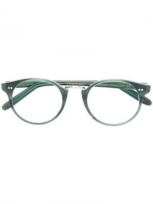 Round frame glasses Cutler & Gross. Цвет: серый