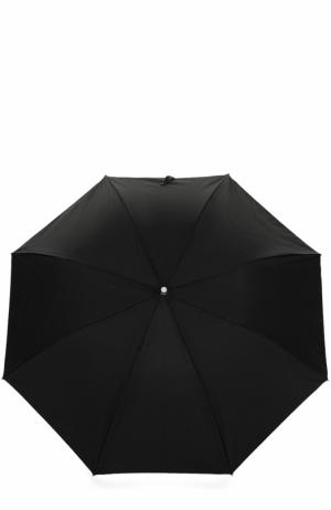 Складной зонт Pasotti Ombrelli. Цвет: черный