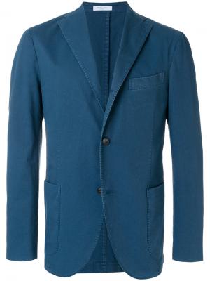 Классический пиджак Boglioli. Цвет: синий