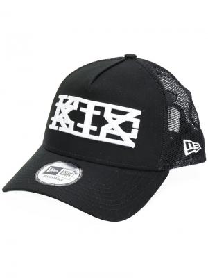 Сетчатая кепка с логотипом KTZ. Цвет: чёрный