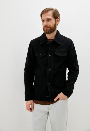 Куртка джинсовая Basics & More. Цвет: черный