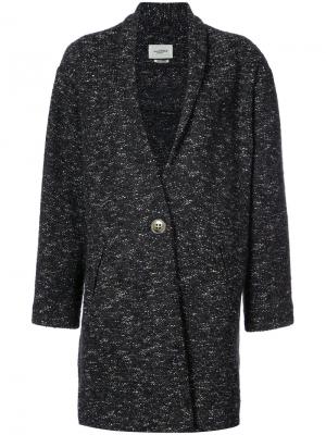 Пальто с лацканами-шалька Isabel Marant Étoile. Цвет: синий