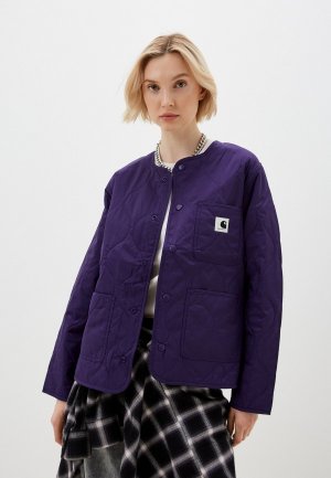 Куртка утепленная Carhartt WIP. Цвет: фиолетовый